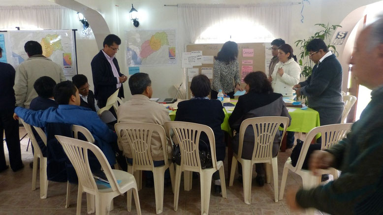 Grupos Técnicos de Trabajo formulando Planes de Gestión de Recursos Hídricos en Cuenca