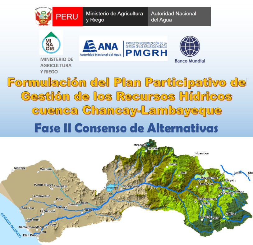 Plan de Gestion de Cuenca Chancay Lambayeque Plan participativo